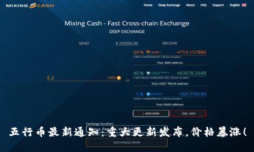五行币最新通知：重大更新发布，价格暴涨！